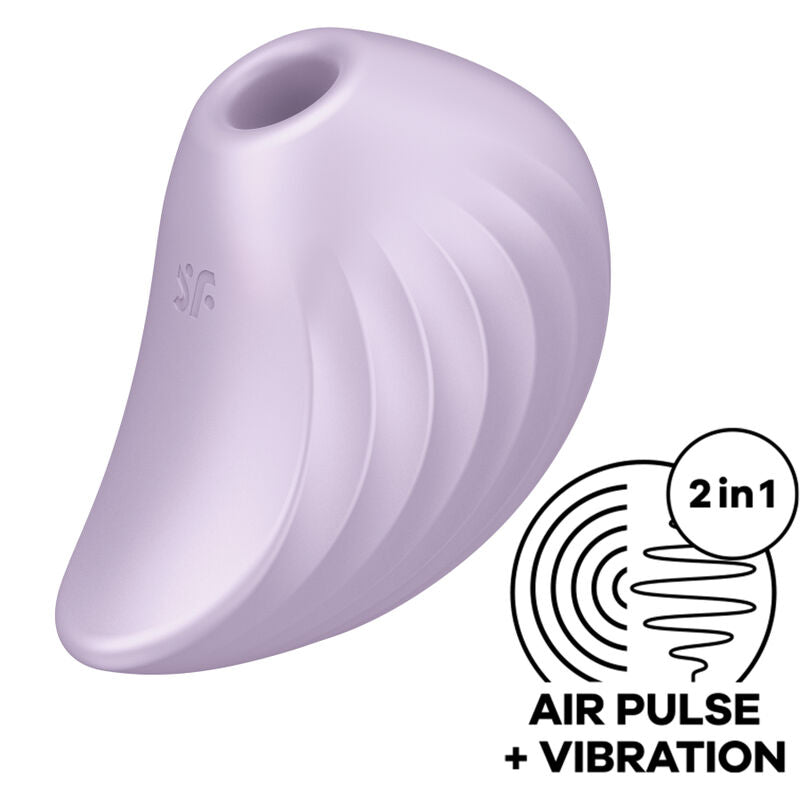 SATISFYER - PEARL DIVER ESTIMULADOR E VIBRADOR VIOLETA