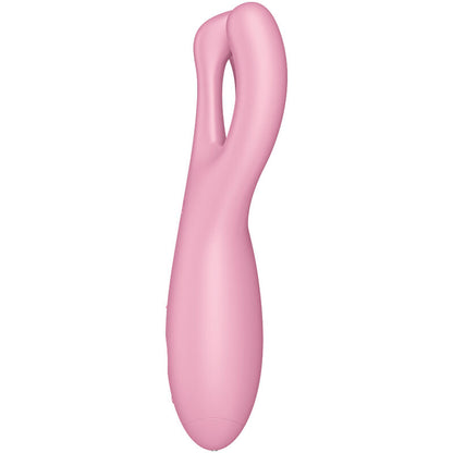 SATISFYER - APP VIBRATORE A TRE 4 VIBRATORI BLU
