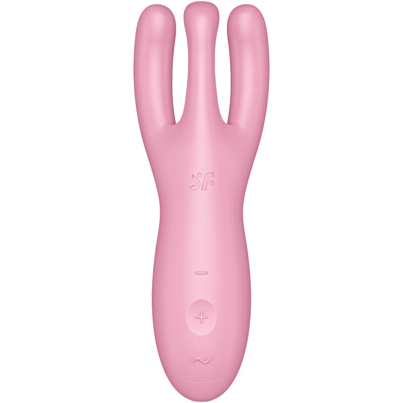 SATISFYER - APP VIBRATORE A TRE 4 VIBRATORI BLU