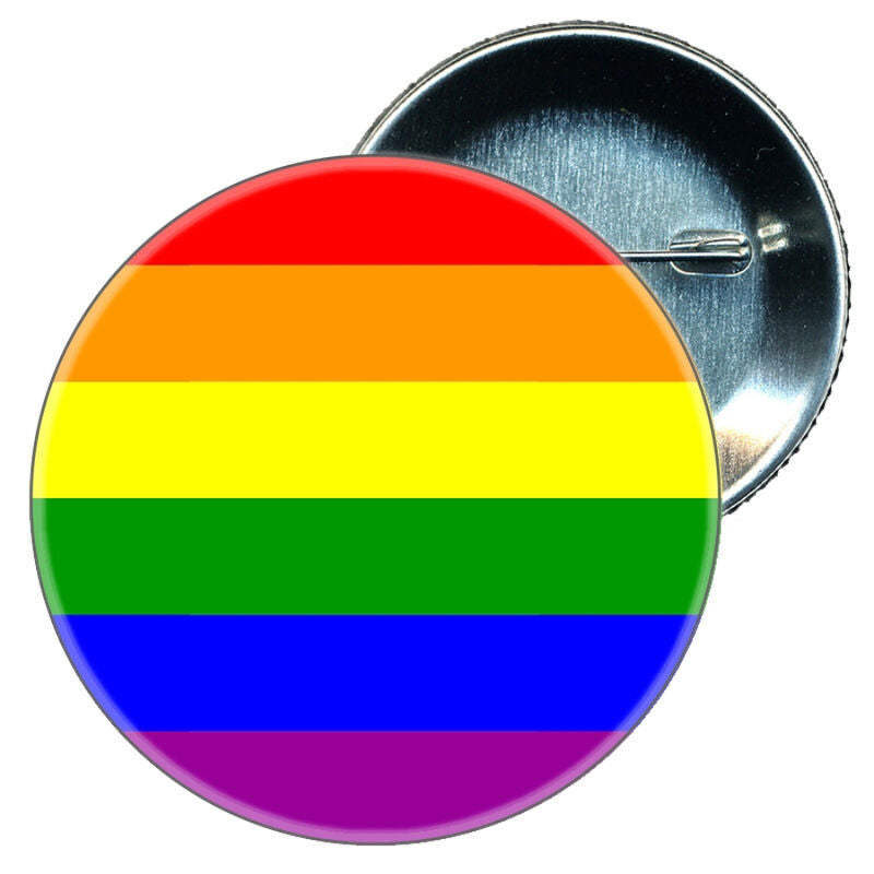 TARGA CON BANDIERA LGBT PRIDE
