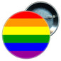 TARGA CON BANDIERA LGBT PRIDE