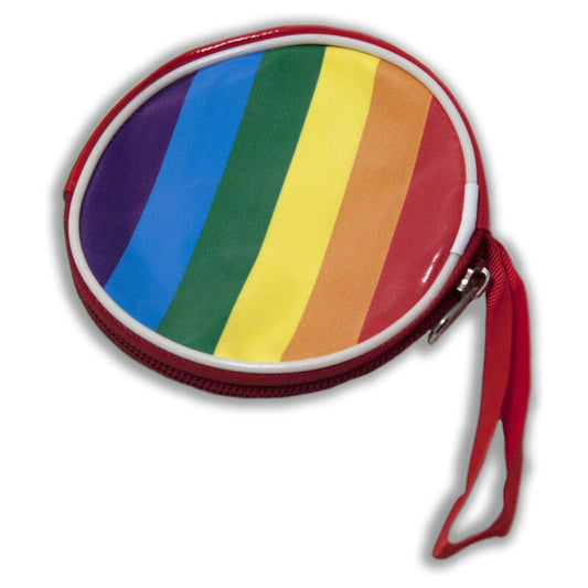 Portafoglio rotondo con bandiera LGBT e Pride