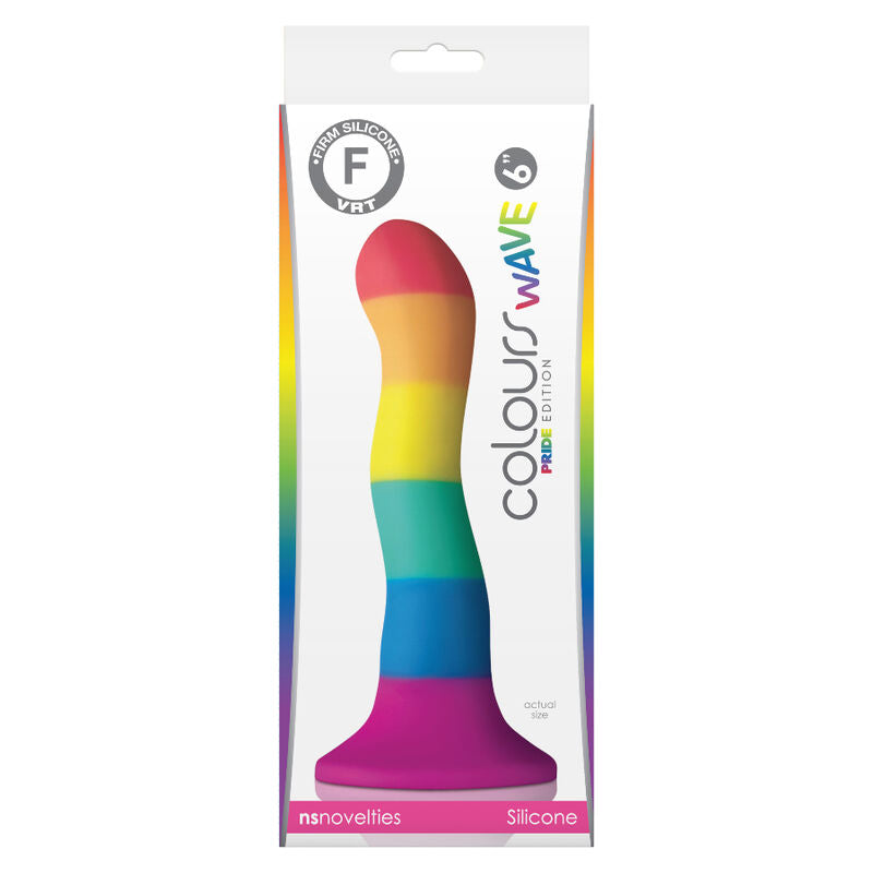 BANDIERA LGBT PRIDE - DILDO WAVE 17 CM