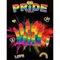 DILDO CON BANDIERA LGBT PRIDE 19 CM