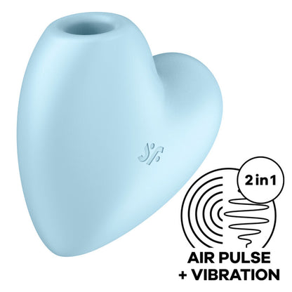 SATISFYER - CUTIE HEART STIMOLATORE E VIBRATORE ROSA