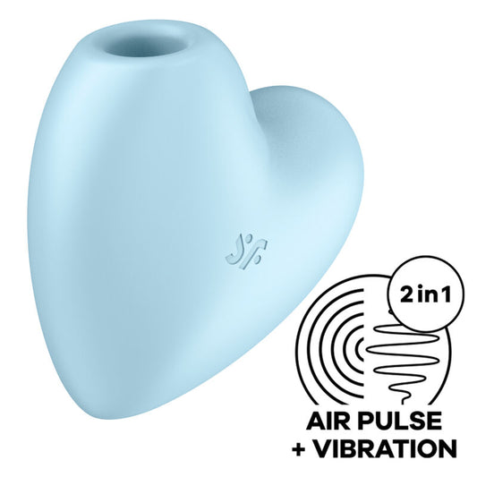 SATISFYER - CUTIE HEART STIMOLATORE E VIBRATORE ROSA
