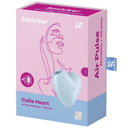 SATISFYER - CUTIE HEART STIMOLATORE E VIBRATORE ROSA
