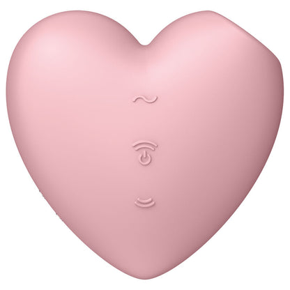 SATISFYER - CUTIE HEART STIMOLATORE E VIBRATORE ROSA