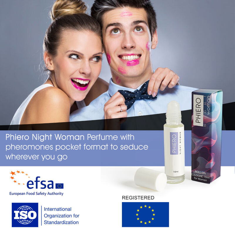 500 COSMETICS - PHIERO NIGHT PROFUMO DONNA FEROMONI CON ROLL-ON
