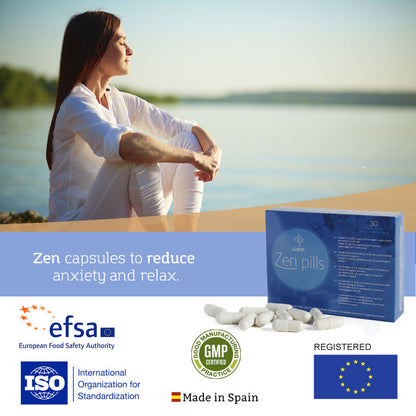 500 COSMETICI - ZEN PILLS CAPSULE RILASSAMENTO E RIDUZIONE DELL'ANSIA