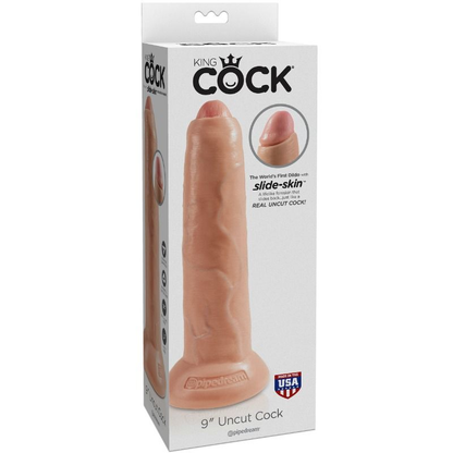 KING COCK - DILDO REALISTICO NATURALE NON TAGLIATO 23 CM