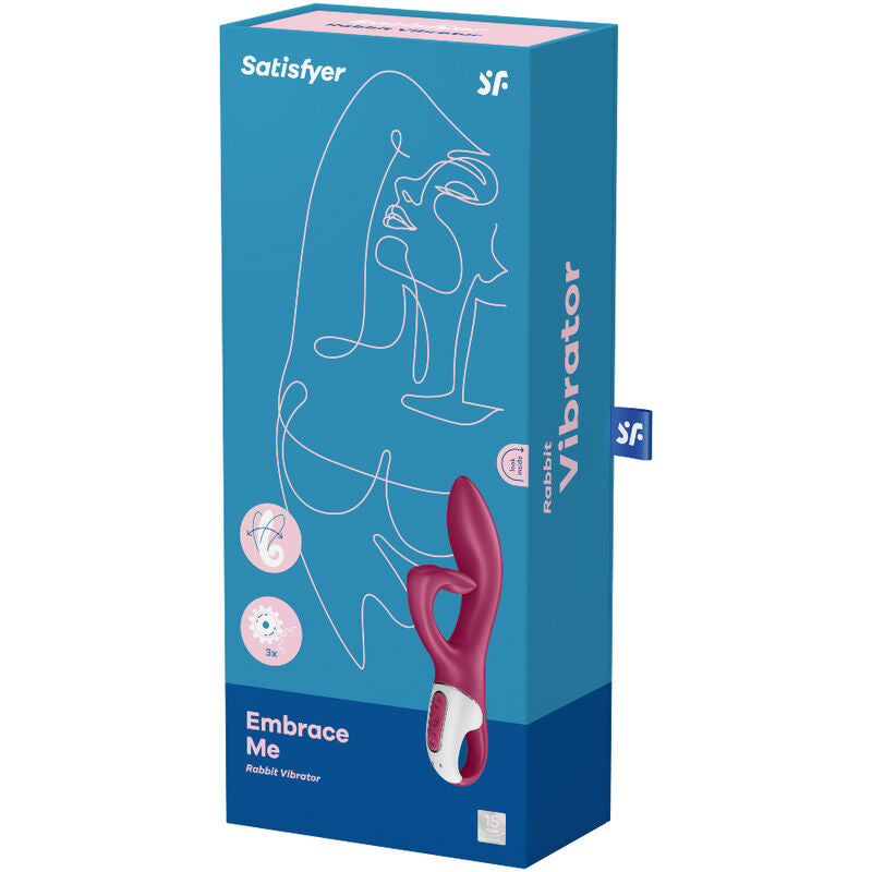 SATISFYER - VIBRATORE PUNTO G EMBRACE ME TURCHESE