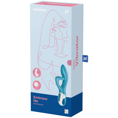 SATISFYER - VIBRATORE PUNTO G EMBRACE ME TURCHESE