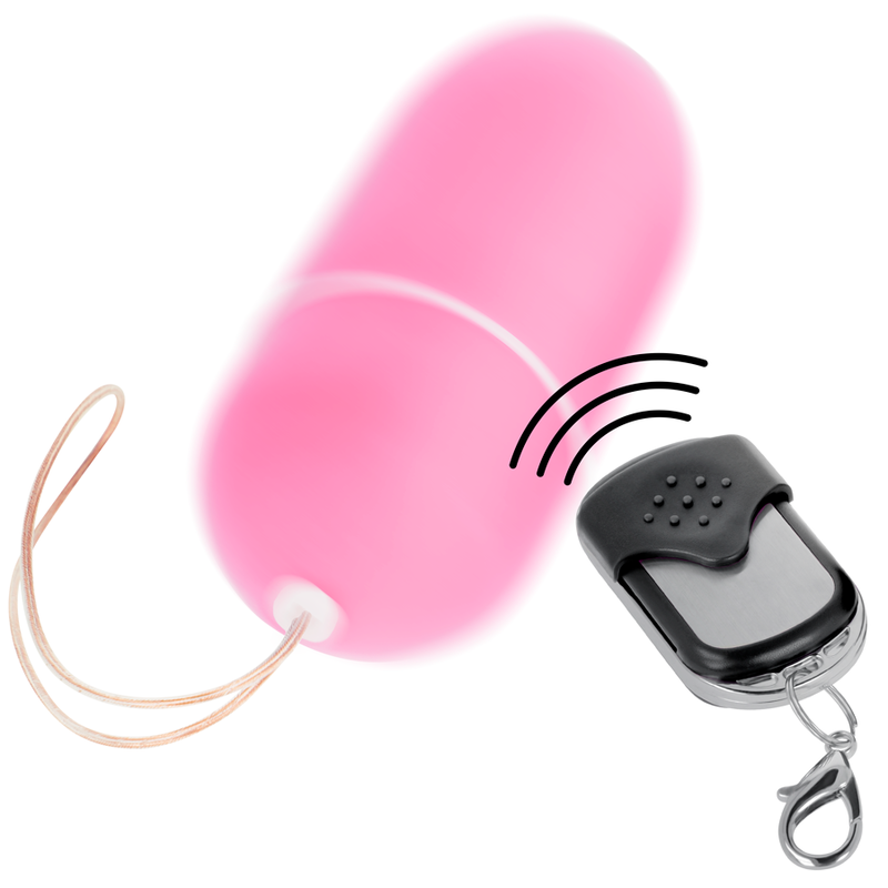 ONLINE - UOVO VIBRANTE ROSA CON TELECOMANDO L
