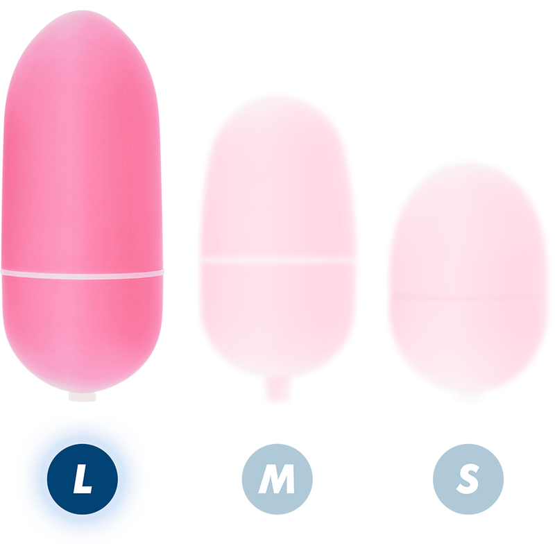ONLINE - UOVO VIBRANTE ROSA CON TELECOMANDO L