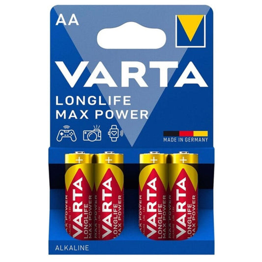 VARTA - BATTERIA ALCALINE MAX POWER AA LR6 BLISTER*4