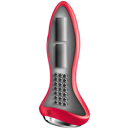SATISFYER - ROTATOR PLUG 1+ PLUG VIBRADOR APP NEGRO