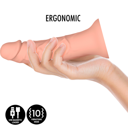 MITOLOGIA - ASHER ORIGINAL DILDO M - VIBRATORE COMPATIBILE CON LA TECNOLOGIA WIRELESS WATCHME