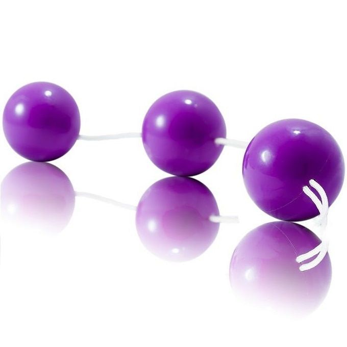 DANZA - STRISCIA ANALE CON PALLINE ADDOMINALI LILLA