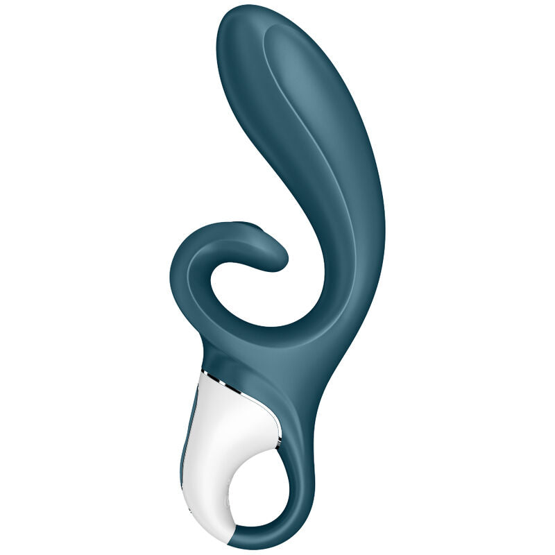 SATISFYER - APP VIBRATORE CONIGLIO HUG ME BLU