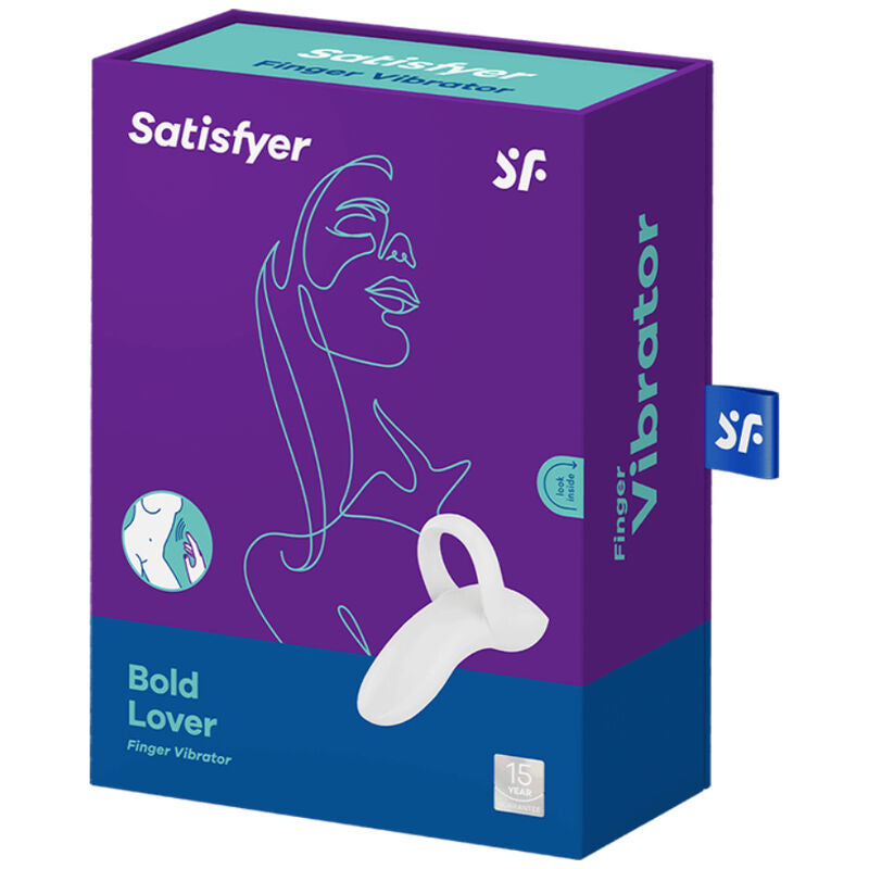 SATISFYER - BOLD LOVER DEDAL VIBRADOR ROSA