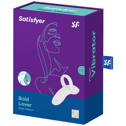 SATISFYER - BOLD LOVER DEDAL VIBRADOR ROSA