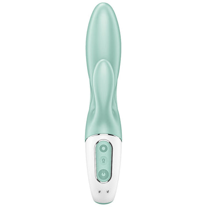 SATISFYER - AIR PUMP BUNNY 5+ VIBRATORE GONFIABILE A FORMA DI CONIGLIO VERDE