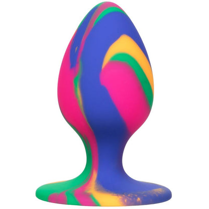 CALEXOTICS - PLUG ANALE TIE-DYE CHEEKY MEDIUM