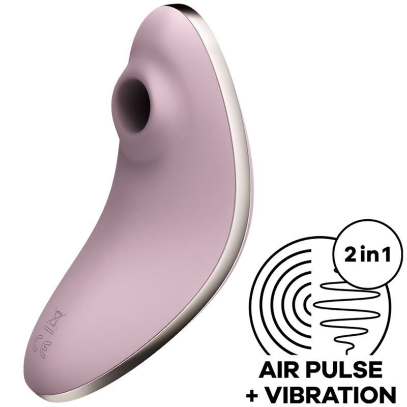 SATISFYER - VULVA LOVER 1 STIMOLATORE E VIBRATORE VIOLA