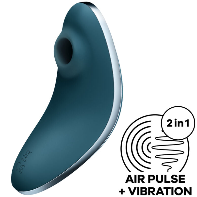 SATISFYER - VULVA LOVER 1 STIMOLATORE E VIBRATORE VIOLA