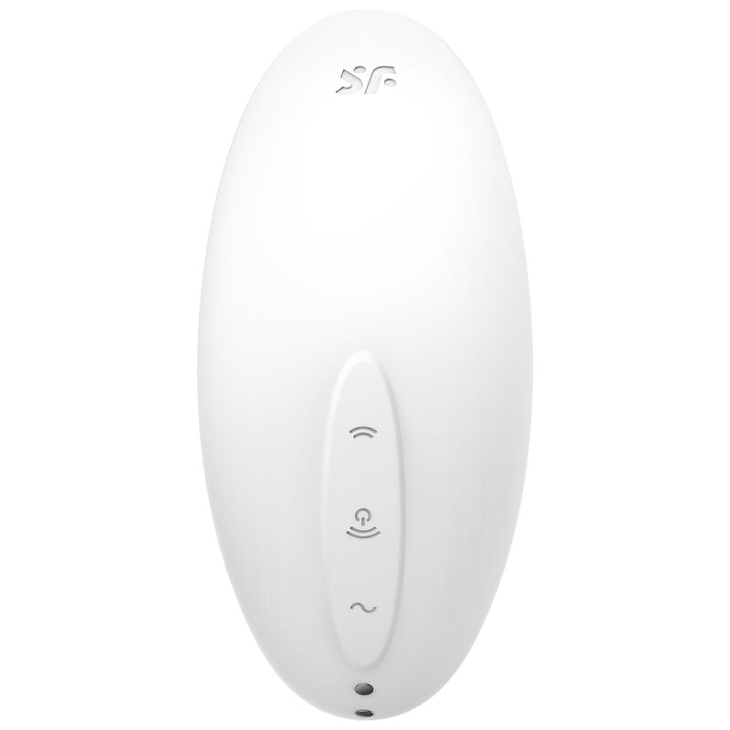 SATISFYER - VULVA LOVER 2 STIMOLATORE E VIBRATORE BIANCO