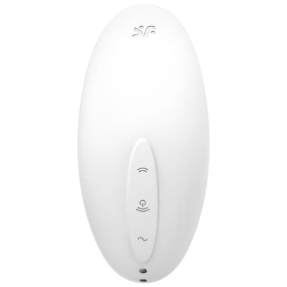 SATISFYER - VULVA LOVER 2 STIMOLATORE E VIBRATORE BIANCO