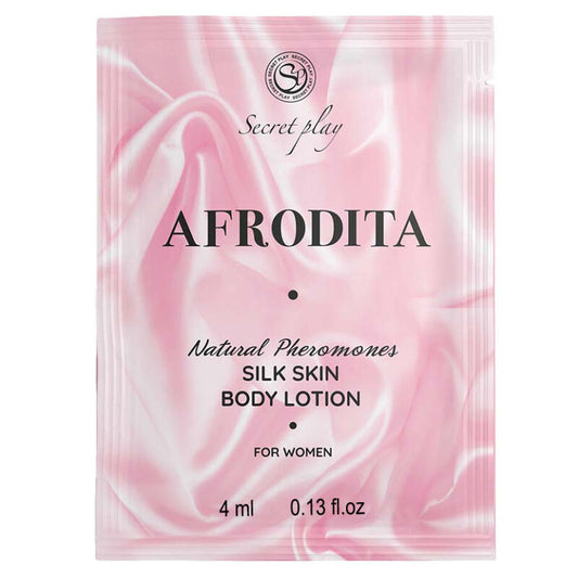 SECRETPLAY - APHRODITE SILK SKIN LOZIONE CORPO MONODOSE 4 ML