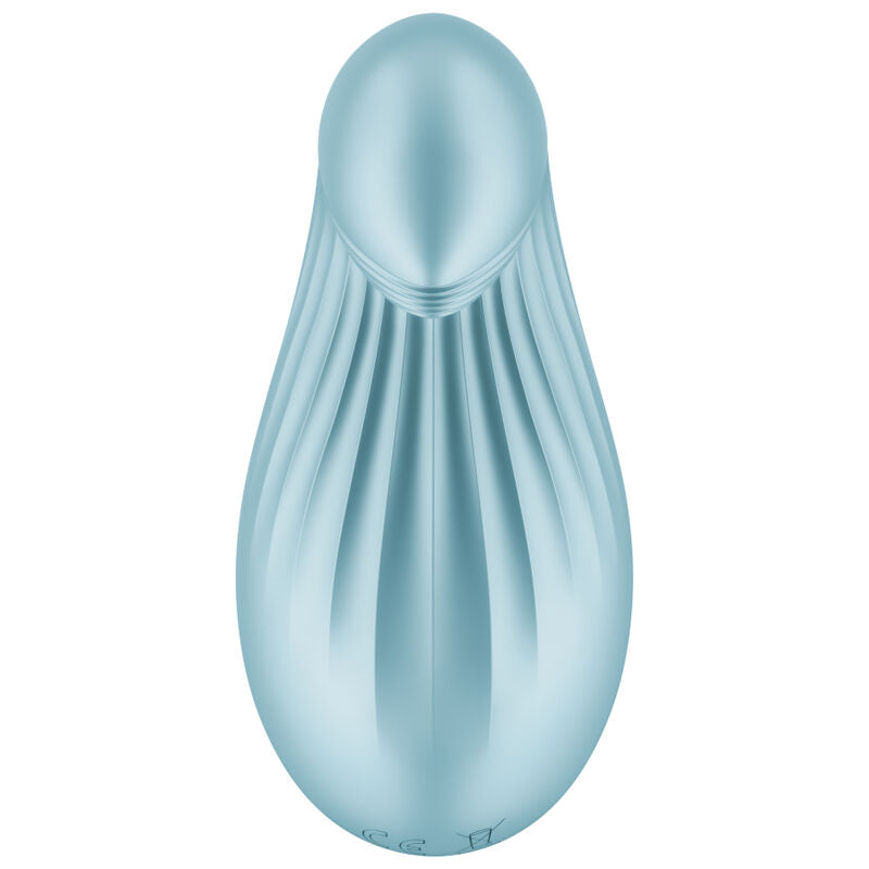 SATISFYER - DIPPING DELIGHT VIBRADOR LAY-ON ROJO