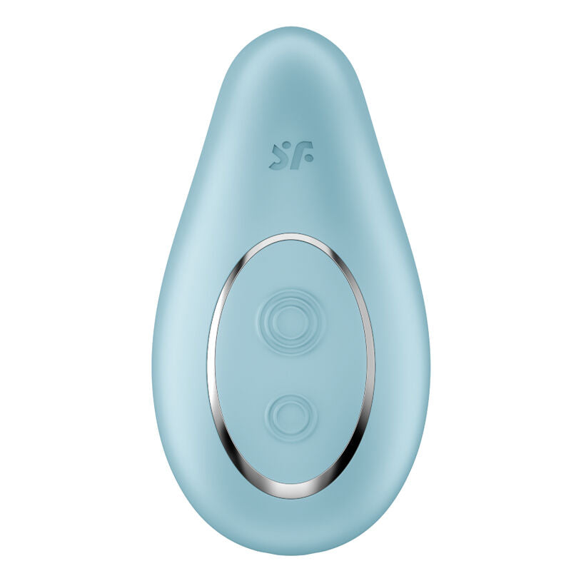SATISFYER - DIPPING DELIGHT VIBRADOR LAY-ON ROJO