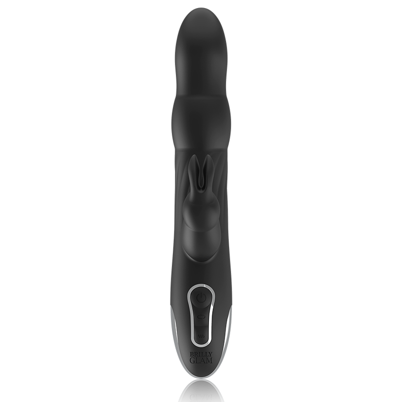 BRILLY GLAM - VIBRATORE E ROTATORE MOEBIUS RABBIT COMPATIBILE CON LA TECNOLOGIA WIRELESS WATCHME
