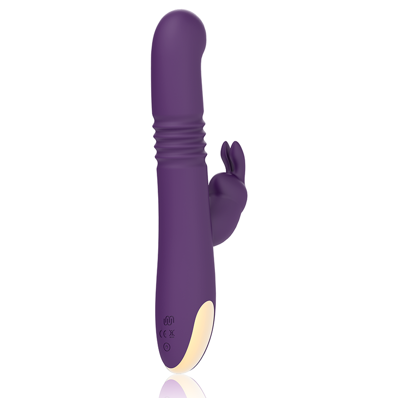 TESORO - BASTIAN RABBIT SU E GIÙ, ROTATORE E VIBRATORE COMPATIBILE CON LA TECNOLOGIA WIRELESS WATCHME