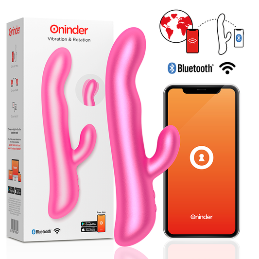 ONINDER - OSLO VIBRAZIONE E ROTAZIONE NERO - APP GRATUITA