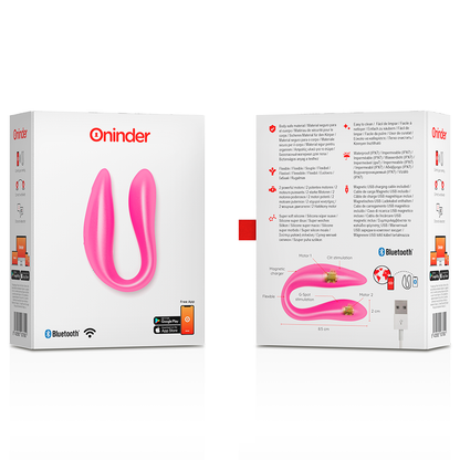 ONINDER - LISBOA STIMOLATORE ROSA DEL PUNTO G E DEL CLITORIDE - APP ROSA GRATUITA