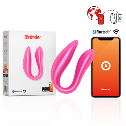 ONINDER - LISBOA STIMOLATORE ROSA DEL PUNTO G E DEL CLITORIDE - APP ROSA GRATUITA
