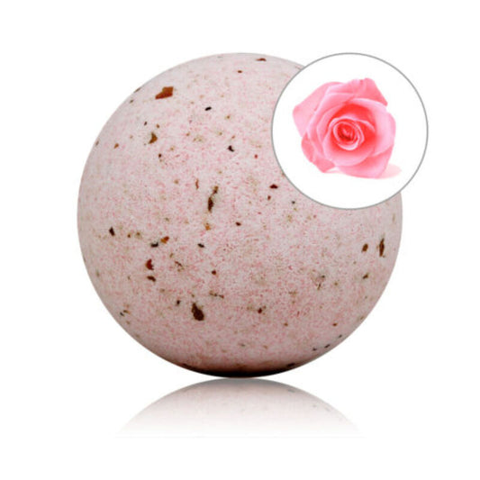 TALOKA - BOMBA DA BAGNO AL PROFUMO DI ROSA E PETALI DI ROSA
