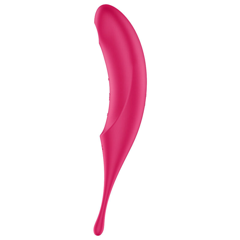 SATISFYER - STIMOLATORE E VIBRATORE TWIRLING PRO BLU