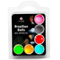SET DI GIOCHI SEGRETO 6 PALLINE BRASILIANE EFFETTI MISTI