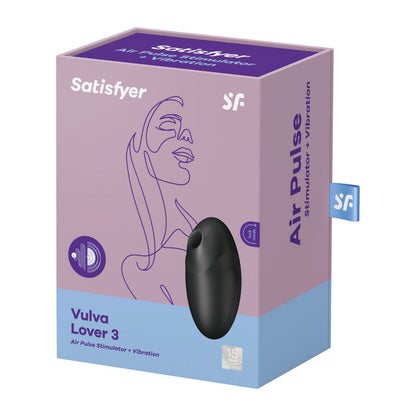 SATISFYER - VULVA LOVER 3 STIMOLATORE E VIBRATORE ROSA