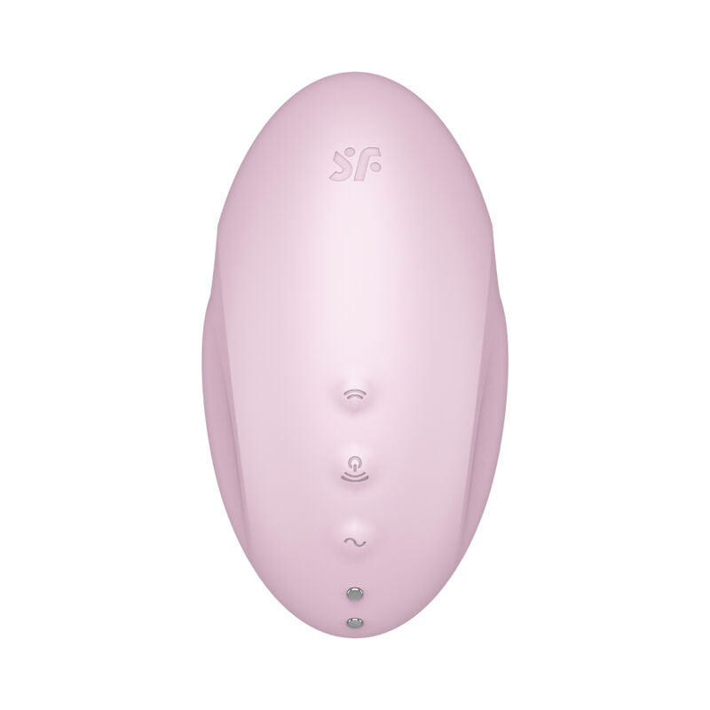 SATISFYER - VULVA LOVER 3 STIMOLATORE E VIBRATORE ROSA