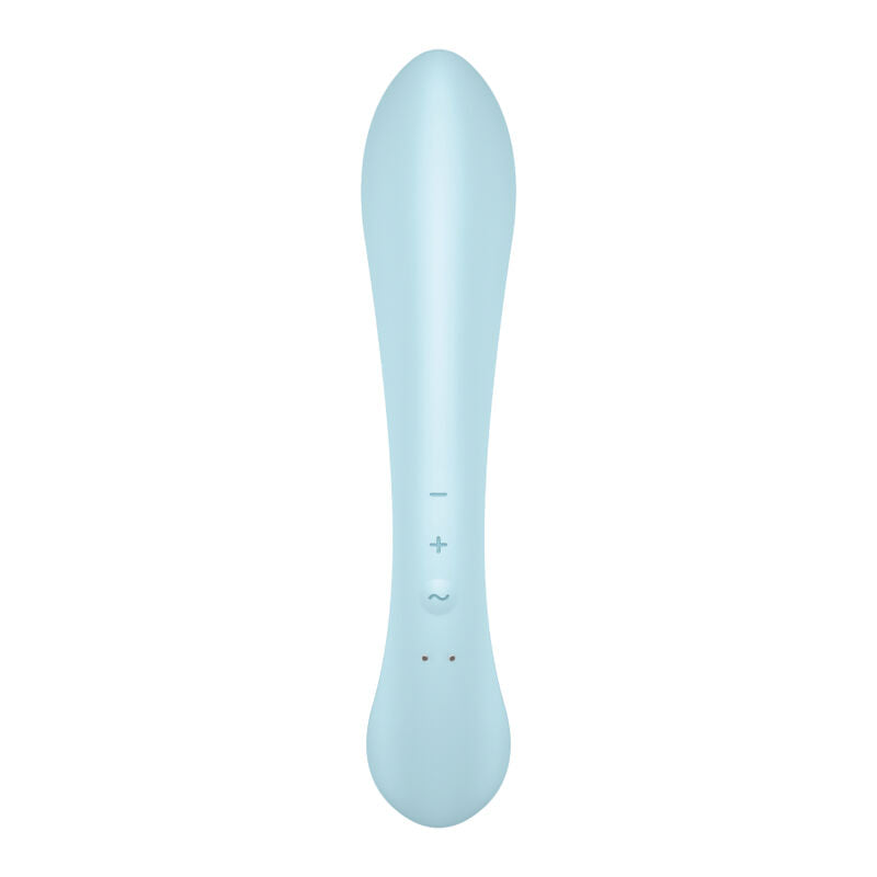 SATISFYER - VIBRATORE IBRIDO TRIPLE OH BLUE