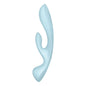 SATISFYER - VIBRATORE IBRIDO TRIPLE OH BLUE