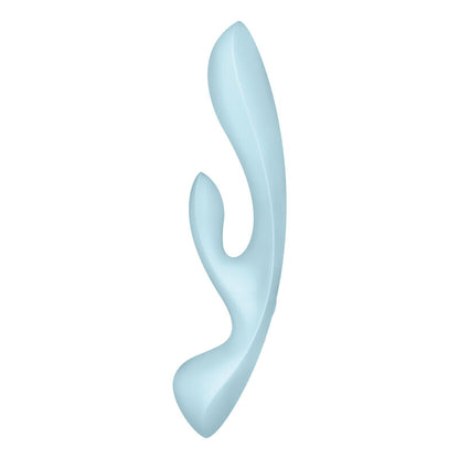 SATISFYER - VIBRATORE IBRIDO TRIPLE OH BLUE