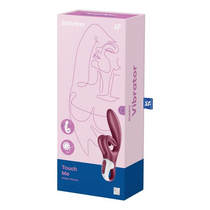 SATISFYER - VIBRATORE CONIGLIO BLU TOCCAMI