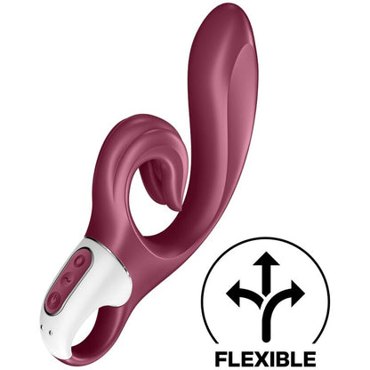 SATISFYER - VIBRATORE CONIGLIO ROSSO LOVE ME